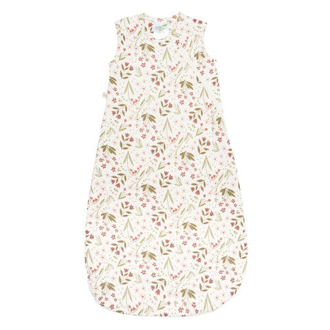 Perlimpinpin - Quilted Bamboo Sleep Bag 1 Tog - Bloom