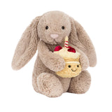 Jellycat - Bashful Beige Bunny Birthday