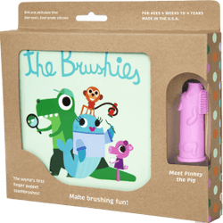 The Brushies Book and Pinkey The Pig