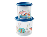 SugarBooger Snack Containers Large Set-of-Two