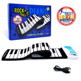 MukikiM - Classic Piano - 49 Standard Keys - Electronic Silicone Pad