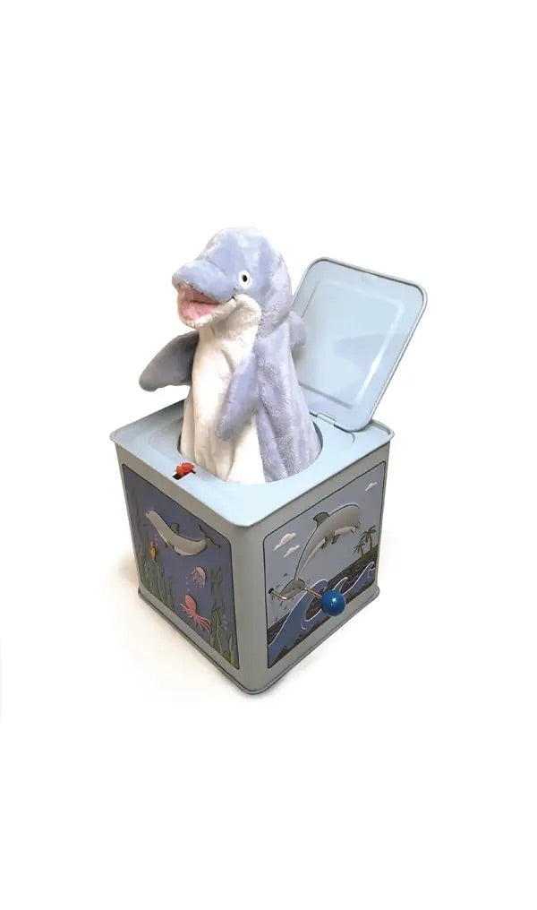 Jack Rabbit Creations - Jack in The Box - Dolphin – Forever Youngsters