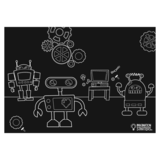 Imagination Starters Chalkboard Fun and Learning Placemat Set of 4
