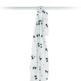 Lulujo Swaddle Blanket Bamboo Cotton - Panda