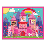 Mudpuppy Princess Castle Pouch Puzzle