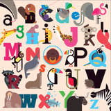 Mudpuppy Animals A to Z 500 Piece Puzzle