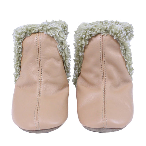 Robeez - Cozies Classic Bootie - Taupe