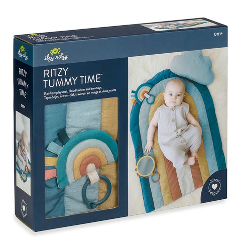 Itzy Ritzy - Ritzy Tummy Time - Rainbow Play Mat