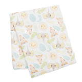 Lulujo Swaddle Blanket Muslin Cotton - Jungle