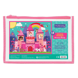 Mudpuppy Princess Castle Pouch Puzzle