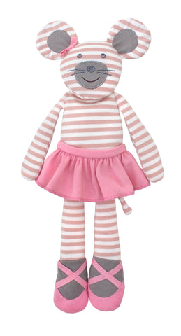 Apple Park 14” Ballerina Mouse Plush