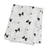 Lulujo Swaddle Blanket Bamboo Cotton - Panda