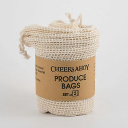 Cheeks Ahoy - Produce Bag - Organic Cotton