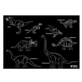 Imagination Starters Chalkboard Dinosaur Placemat