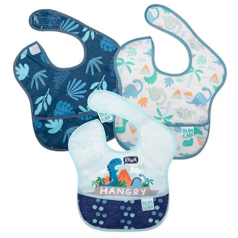 Bumkins - Superbib 3 pack - Dinosaur