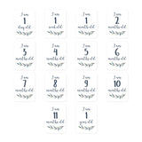 Lulujo Baby’s First Year Hello World Wreath