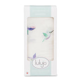 Lulujo Swaddle Blanket Bamboo Cotton - Hummingbird