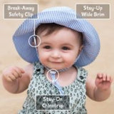 Jan and Jul by Twinklebelle Grow with Me Hat Grey