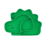 Bumkins Silicone Grip Dish Dino