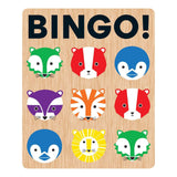 Mudpuppy Geometric Animals My First Bingo