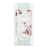 Lulujo Swaddle Blanket Bamboo Cotton - Eucalyptus