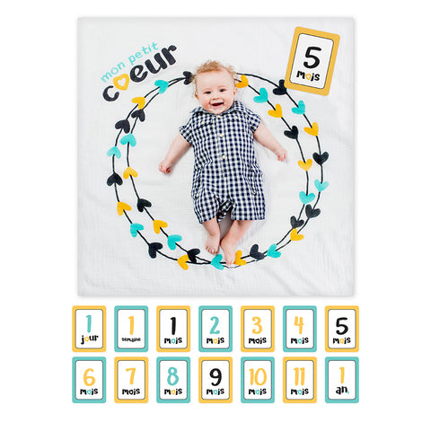 Lulujo Baby’s First Year Mon Petit Coeur
