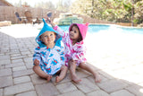 Zoocchini Baby Terry Swim Coverup Flamingo