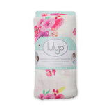 Lulujo Swaddle Blanket Bamboo Cotton - Posies