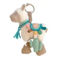 Itzy Ritzy - Link and Love Llama Activity Plush Silicone Teether