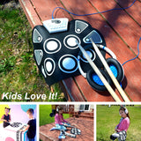 MukikiM - Classic Drum - Electronic Silicone Pad and Bass/Hi Hat Pedals