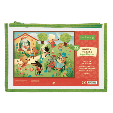 Mudpuppy Puppy Playtime Pouch Puzzle