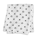Lulujo Swaddle Blanket Bamboo Cotton - XO