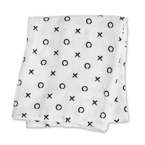 Lulujo Swaddle Blanket Bamboo Cotton - XO