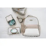 Itzy Ritzy Vanilla Latte Travel Wipes Case
