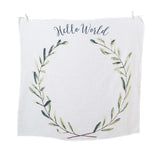 Lulujo Baby’s First Year Hello World Wreath