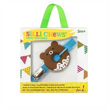 Silli Chews Mini Bear Donut Teether & Strap Set