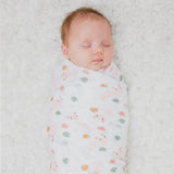 Lulujo Swaddle Blanket Muslin Cotton - Kitty