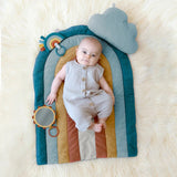 Itzy Ritzy - Ritzy Tummy Time - Rainbow Play Mat