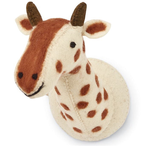 Mudpie Mini Safari Wall Mounts Giraffe