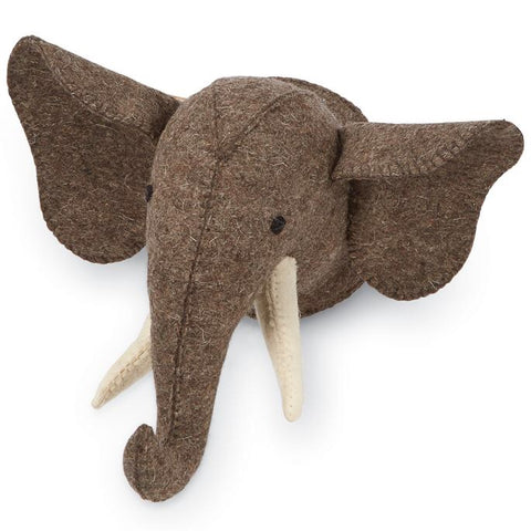 Mudpie Mini Safari Wall Mounts Elephant