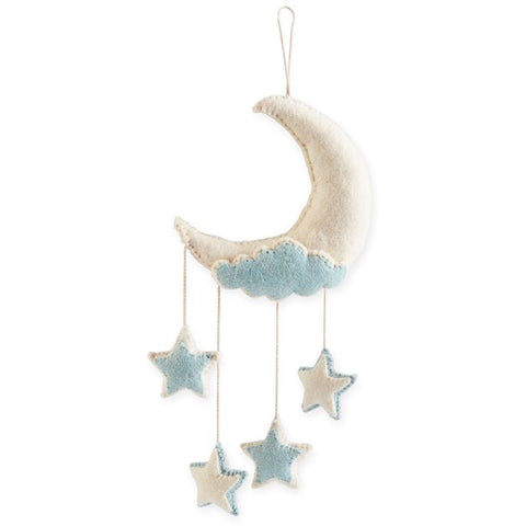 Mudpie Blue Moon Wall Hanging