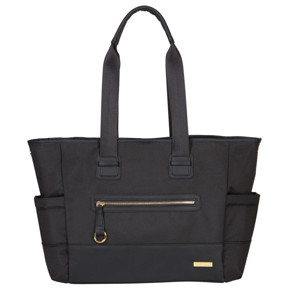 Skip Hop Chelsea 2-In-1 Downtown Chic Diaper Tote Black
