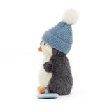 Jellycat - Peanut Penguin Snowboarding - Small