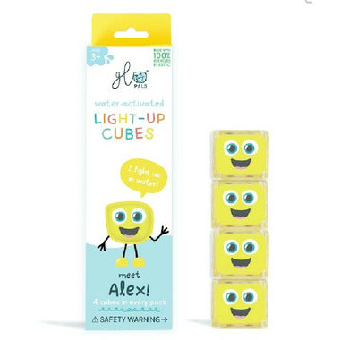 Glo Pals - 4 Pack - Yellow - Alex