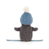 Jellycat - Peanut Penguin Snowboarding - Small