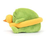 Jellycat - Ricky Rain Frog with Rubber Ring