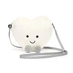 Jellycat Amuseable Cream Heart Bag