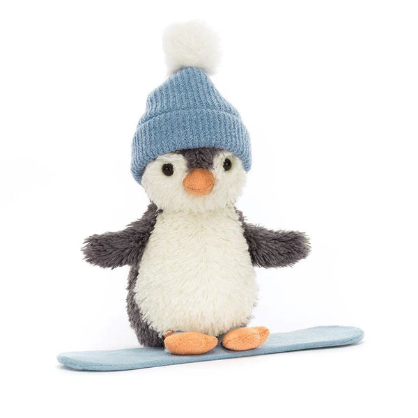 Jellycat - Peanut Penguin Snowboarding - Small