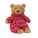 Jellycat - Bartholomew Bear Winter Pajamas