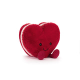 Jellycat - Amuseable Colette Heart Macaron (Red)